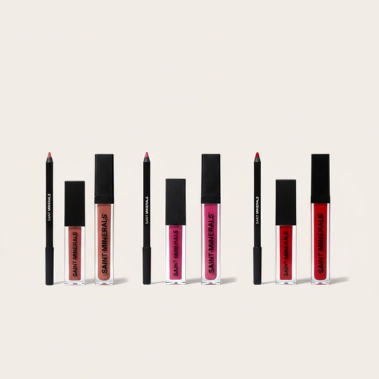 SAINT MINERALS® Lip Trios (Saving $24)